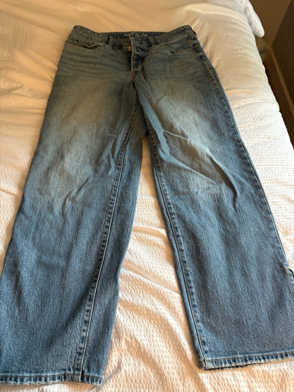 Old Navy Light Blue Wide Leg Jeans